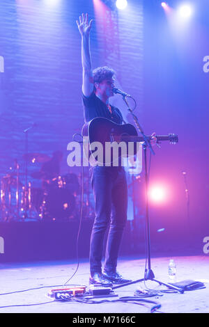 Brixton, Londres, Royaume-Uni. 7 mars, 2018. Vance Joy live sur scène à l'O2 Academy Brixton à Londres. Date de la photo : le mercredi, 7 mars, 2018. Credit : Roger Garfield/Alamy Live News Banque D'Images