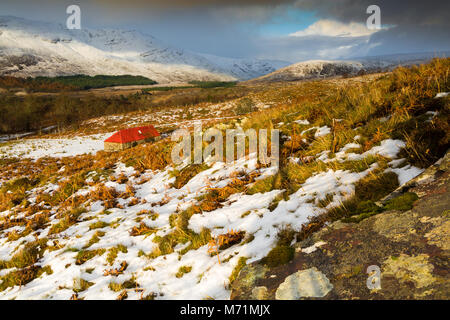 Vue depuis le Bealach Na Ba, Marchin, Ecosse Banque D'Images