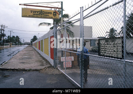 Tuff Gong, de l'administration et de studios d'enregistrement pour le Bob Marley et marque familiale, Kingston, Jamaïque Banque D'Images