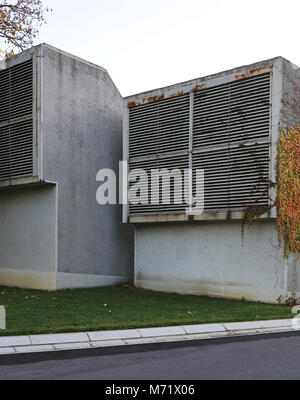 Sortie d'air de ventilation et climatisation industrielle Banque D'Images