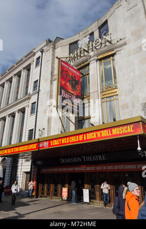 Jim Steinman's Bat hors de l'enfer au Dominion Theatre, Tottenham Court Road, Londres, Royaume-Uni, Banque D'Images