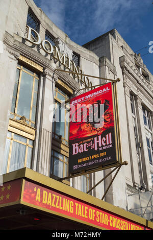 Jim Steinman's Bat hors de l'enfer au Dominion Theatre, Tottenham Court Road, Londres, Royaume-Uni, Banque D'Images