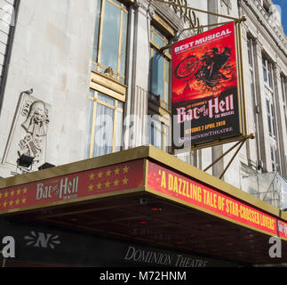 Jim Steinman's Bat hors de l'enfer au Dominion Theatre, Tottenham Court Road, Londres, Royaume-Uni, Banque D'Images