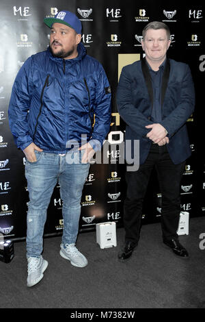 Lancement de l'Ultime, Boxxer tenue à l'hôtel ME London à Londres. Avec : Charlie Sloth, Ricky Hatton où : London, Royaume-Uni Quand : 05 Feb 2018 Credit : WENN.com Banque D'Images