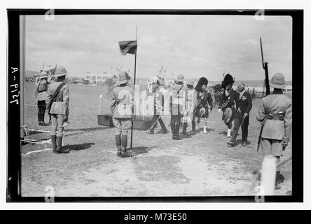 Couronnement, le Roi George VI. Défilé militaire, LOC.14209 matpc Banque D'Images