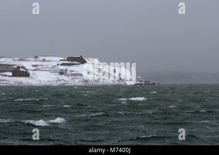 Halifax, Canada. Mar 8, 2018. A la fin de l'hiver amène à météo Tempête malpropre Halifax, N.-É., Mars 08, 2018. Credit : Lee Brown/Alamy Live News Banque D'Images