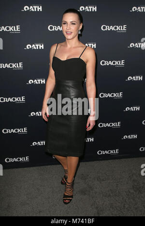 Culver City, CA, USA. 7 mars, 2018. 07 mars 2018 - Culver City, Californie - Eve Mauro. ''Le Serment'' Série TV Los Angeles Premiere tenue à Sony Pictures Studios. Crédit photo : F. Sadou/AdMedia Crédit : F. Sadou/AdMedia/ZUMA/Alamy Fil Live News Banque D'Images