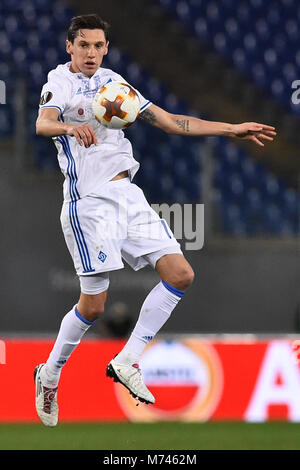 Rome, Italie. 09Th Mar, 2018. Ligue Europa 8ème de finale Lazio vs Dinamo Kiev-Rome-08 mar 2018 dans l'image Photo01 Photographe indépendant : Crédit Photo Agency/Alamy Live News Banque D'Images