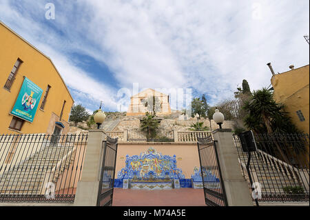 Orihuela, Espagne. 26 février 2018 : les puits de l'Cremós dans la ville d'Orihuela, province d'Alicante, Espagne. Banque D'Images