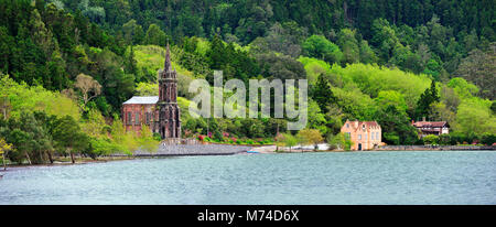 Furnas. São Miguel, Açores. Portugal Banque D'Images