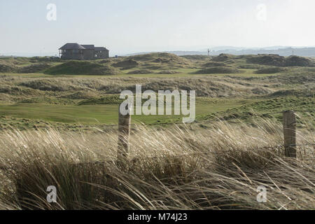 Golf Ballyliffin Ballyliffin, Inishowen,, comté de Donegal, Irlande.- un parcours de championnat. Banque D'Images