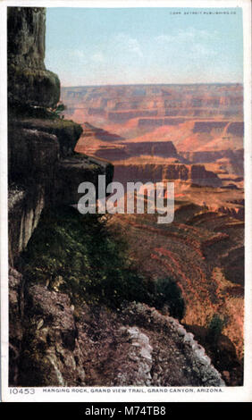 Hanging Rock, Grand View Trail, Grand Canyon (NEN 6770) Banque D'Images