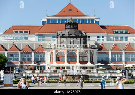 Dom Zdrojowy (Spa) à Sopot, Pologne. 10 août 2015 © Wojciech Strozyk / Alamy Stock Photo Banque D'Images