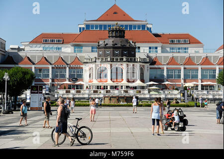 Dom Zdrojowy (Spa) à Sopot, Pologne. 10 août 2015 © Wojciech Strozyk / Alamy Stock Photo Banque D'Images