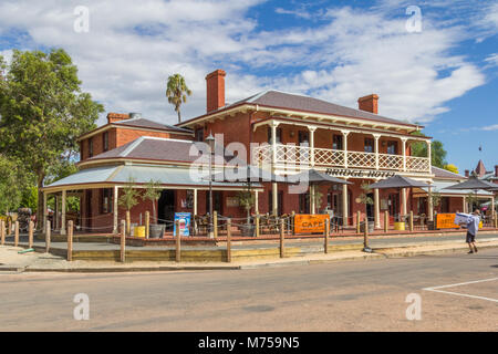 L'hôtel Bridge, Echuca, Victoria, Australie Banque D'Images