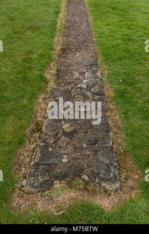 Fort de Bar Hill (2dn siècle, le plus élevé de tous les forts Mur d'Antonin), à proximité du village de Twechar. L'Ecosse Banque D'Images