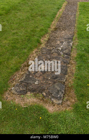 Fort de Bar Hill (2dn siècle, le plus élevé de tous les forts Mur d'Antonin), à proximité du village de Twechar. L'Ecosse Banque D'Images