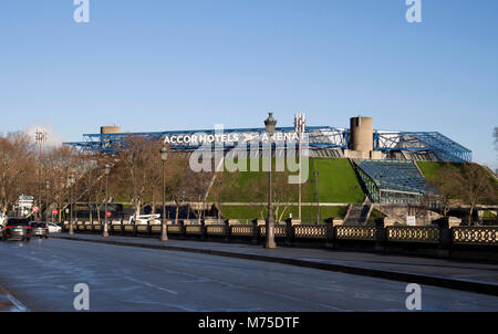 Le Palais Omnisports de Paris Bercy (arène Accorhotels). Paris. France Banque D'Images