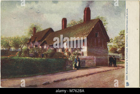 Anne Hathaway's Cottage, Shottery, Stratford-On-Avon. 774 421204 (NPAR) Banque D'Images