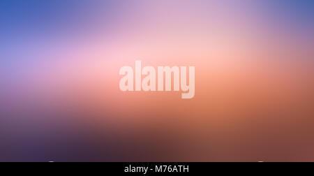 Rose Bleu Jaune Mauve Orange flou abstract background Banque D'Images