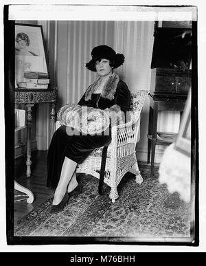 Mme Louise Cromwell Brooks npcc LOC.03581 Banque D'Images