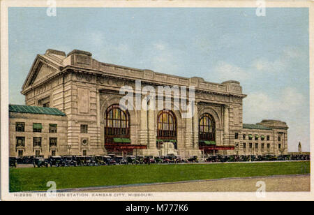 L'Union Station, Fred Harvey (NPAR) 19249 Banque D'Images