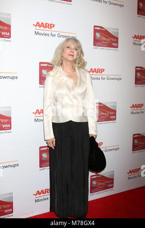 17e Congrès annuel de l'AARP films pour adultes Prix à Beverly Wilshire Hotel le 8 janvier 2018 à Beverly Hills, CA comprend : Blythe Danner Où : Los Angeles, California, United States Quand : 06 Feb 2018 Credit : Nicky Nelson/WENN.com Banque D'Images