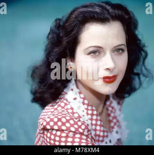 HEDY LAMARR (1914-2000) Actrice de Cinéma Austrian-American vers 1950 Banque D'Images