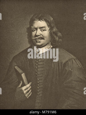 John Bunyan, écrivain anglais, prédicateur puritain, auteur de The Pilgrim's Progress Banque D'Images