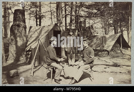 Provost Guard au siège 6e Corps d'armée, près de Hazel River, Va., 1864 RCAC2013647886 Banque D'Images