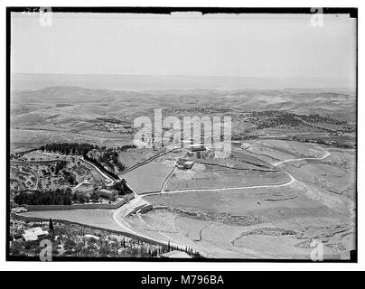 Bethphagé & mts. de Moab sur le Mont des Oliviers LOC.04040 matpc Banque D'Images