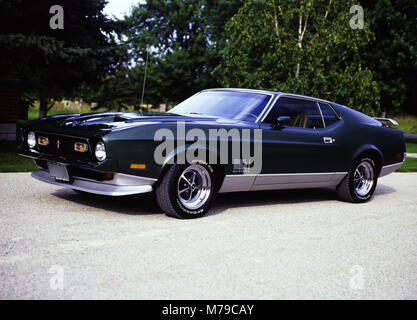 1972 Ford Mustang Mach 1 Banque D'Images