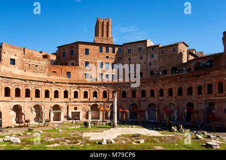 Rome, Italie - 12 octobre 2016 : Marchés de Trajan à Rome, Italie Banque D'Images