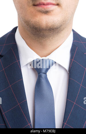 Costume d'affaires Élégante chemise et cravate libre comme à la mode et concept onéreux Banque D'Images