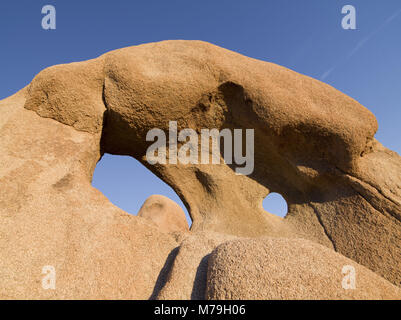 Dans le paysage Rock Rock Jumbo, Joshua Tree National Park, en Californie, l'Amérique, Banque D'Images