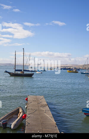 L'Afrique, la Namibie, Lüderitz, Lüderitz bay, Waterfront, Port, Robert Banque D'Images