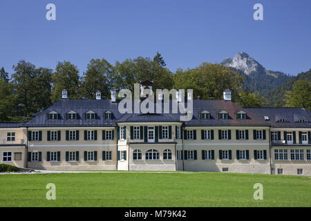 Bâtiment de la Fondation Hanns Seidel à Wildbad Kreuth, Höganäs, Haute-Bavière, Bavière, Allemagne du Sud, Allemagne, Banque D'Images