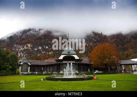 Interlaken, Suisse - Oct 26, 2016 : Casino Kursaal d'Interlaken, Suisse Banque D'Images