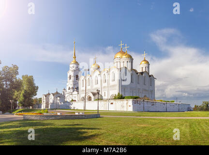 La cathédrale de la Dormition. Vladimir, Russie Banque D'Images