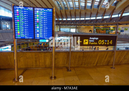 L'aéroport de Ténérife Nord Norte, Santa Cruz, Îles Canaries Banque D'Images