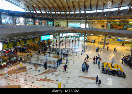 L'aéroport de Ténérife Nord Norte, Santa Cruz, Îles Canaries Banque D'Images