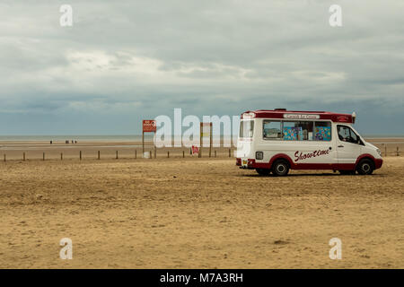 Ice cream van uk Banque D'Images