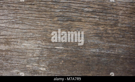 Old weathered wooden board texture, avec des fissures d'arrière-plan Banque D'Images