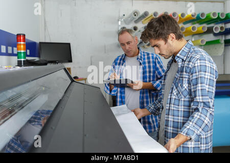 Taille de l'imprimante professionnelle grand format Banque D'Images