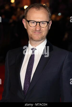 "La miséricorde" Première mondiale tenue au Curzon Mayfair - Arrivées avec : Mark Gatiss Où : London, Royaume-Uni Quand : 06 Feb 2018 Credit : WENN.com Banque D'Images