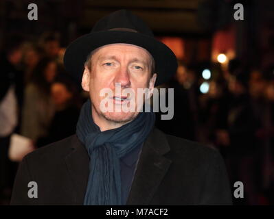 "La miséricorde" Première mondiale tenue au Curzon Mayfair - Arrivées avec : David Thewlis Où : London, Royaume-Uni Quand : 06 Feb 2018 Credit : WENN.com Banque D'Images