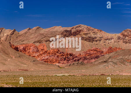 Les USA, Nevada, comté de Clark, Boulder City, Lake Mead National Recreation Area, Bol de Fire fermer Calville Bay Banque D'Images