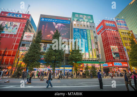 Le Japon, la ville de Tokyo, Akihabara, quartier Akihabara ville électriques Banque D'Images