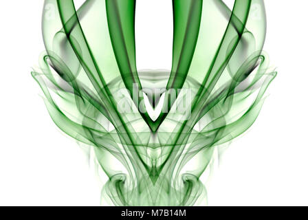 Close-up de la fumée de couleur Banque D'Images