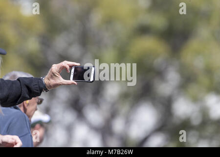 Saint Petersburg, Florida, USA. Mar 9, 2018. 9 mars 2018 - Saint Petersburg, Floride, États-Unis d'Amérique - 09 mars, 2018 - St Petersburg, Floride, USA : l'équipe d'IndyCar Verizon sur la piste pour une séance d'essai pour le Grand Prix de Firestone à rues de Saint-Pétersbourg de Saint-Pétersbourg, à Saint-Pétersbourg, en Floride. (Crédit Image : © Walter G Arce Sr Inc/ASP ASP via Zuma sur le fil) Banque D'Images